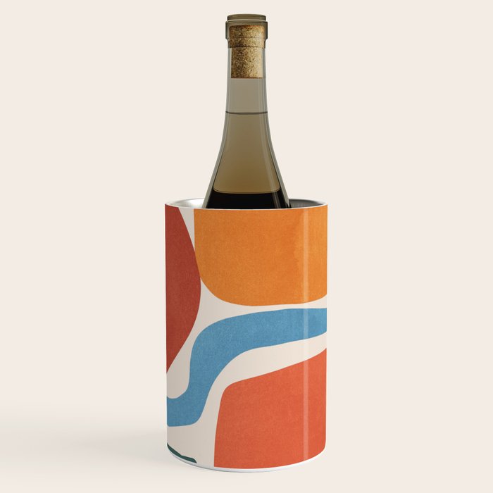 Modern Abstract Minimal Shapes 200 Wine Chiller Gallery Image 3