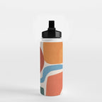 Modern Abstract Minimal Shapes 200 Water Bottle Gallery Image 2