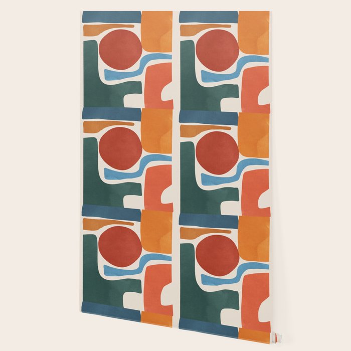 Modern Abstract Minimal Shapes 200 Wallpaper Gallery Image 2