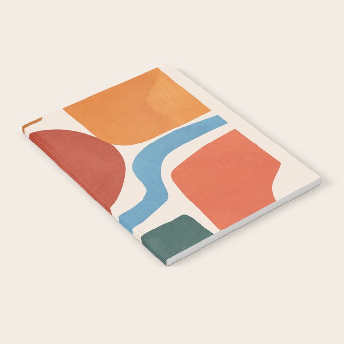 Modern Abstract Minimal Shapes 200 Notebook Gallery Image 2