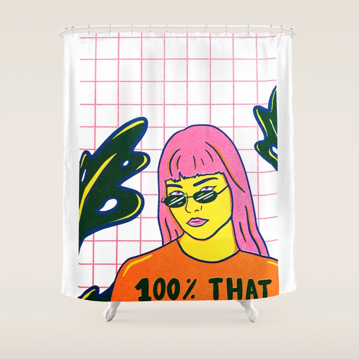 That Bitch Shower Curtain Gallery Image 1