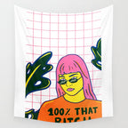 That Bitch Wall Tapestry Gallery Image 4