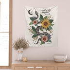 Year of the Snake 2025 - Cream Wall Tapestry Gallery Image 2