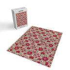 Bokhara Nim Suzani  Antique Uzbek Embroidery Print Jigsaw Puzzle Gallery Image 2