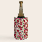 Bokhara Nim Suzani  Antique Uzbek Embroidery Print Wine Chiller Gallery Image 3