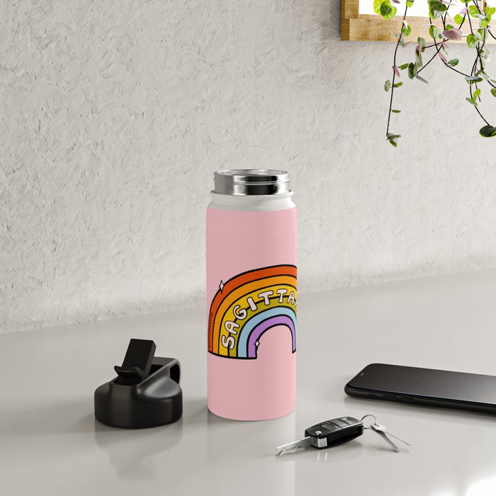 Sagittarius Rainbow Water Bottle Gallery Image 4
