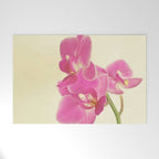 Pink Orchid Welcome Mat Gallery Image 1