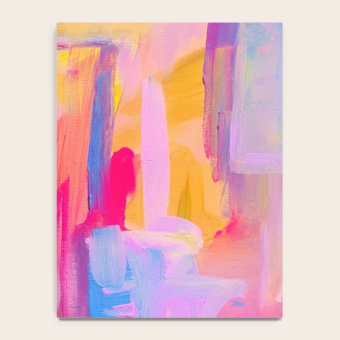 Summer Pink Pastel Abstract  Notebook Gallery Image 4