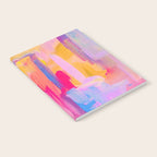 Summer Pink Pastel Abstract  Notebook Gallery Image 2