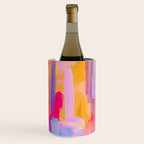 Summer Pink Pastel Abstract  Wine Chiller Gallery Image 3