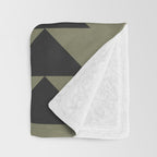 Minimal Geometric 33 Throw Blanket Gallery Image 3