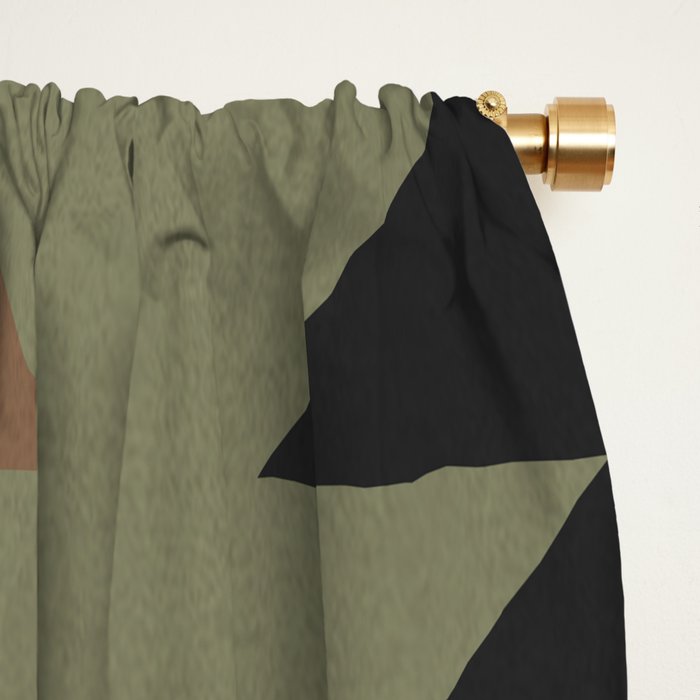 Minimal Geometric 33 Window Curtain Gallery Image 2