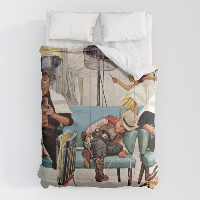 Retro Beauty Salon Comforter Gallery Image 6