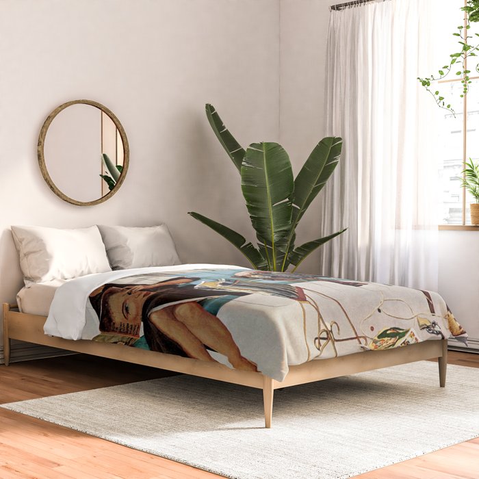Retro Beauty Salon Comforter Gallery Image 2