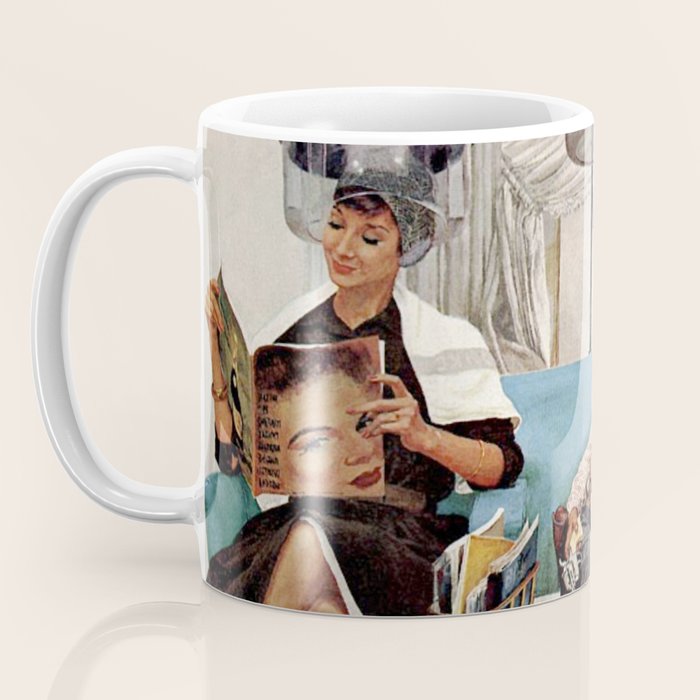 Retro Beauty Salon Coffee Mug Gallery Image 3