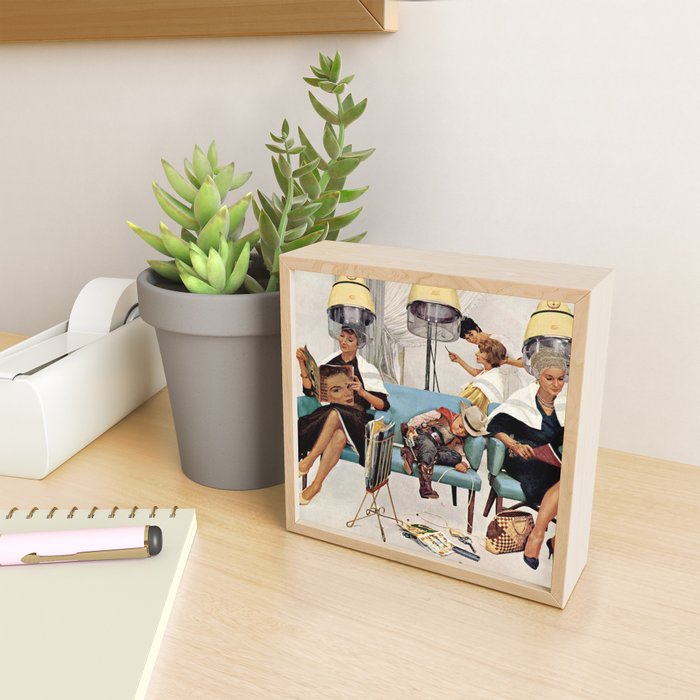 Retro Beauty Salon Mini Art Print Gallery Image 2