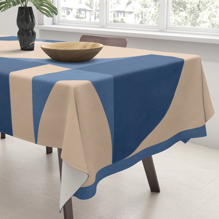 Modern geometric shapes 55 Tablecloth Gallery Image 3