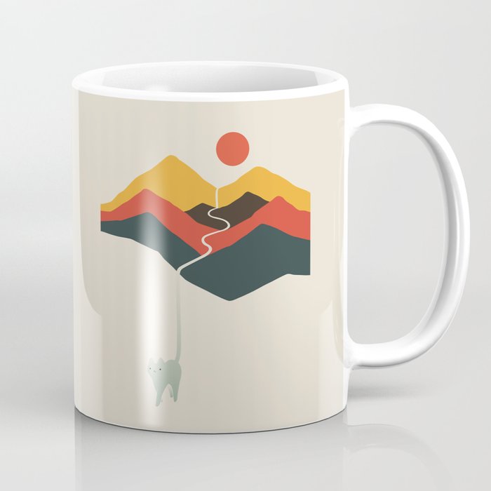 Cat Landscape 149 Coffee Mug Gallery Image 1
