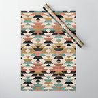Southwestern Pattern, Boho Prints Wrapping Paper Gallery Image 1