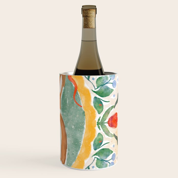 Enchanting Victorian Bunny Illustration Wine Chiller Gallery Image 3