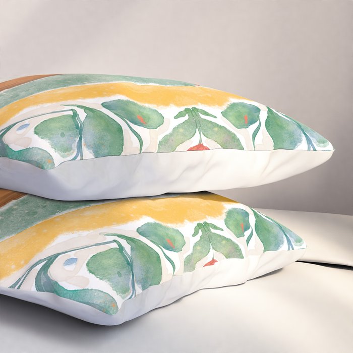 Enchanting Victorian Bunny Illustration Pillow Sham Gallery Image 3