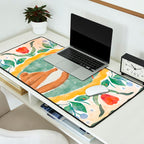 Enchanting Victorian Bunny Illustration Desk Mat Gallery Image 2