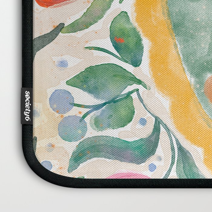 Enchanting Victorian Bunny Illustration Laptop Sleeve Gallery Image 3