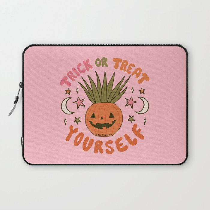 Trick or Treat Yourself Laptop Sleeve Gallery Image 1