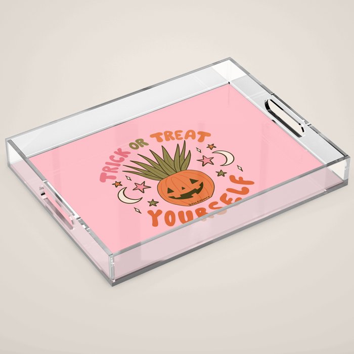 Trick or Treat Yourself Acrylic Tray Gallery Image 1