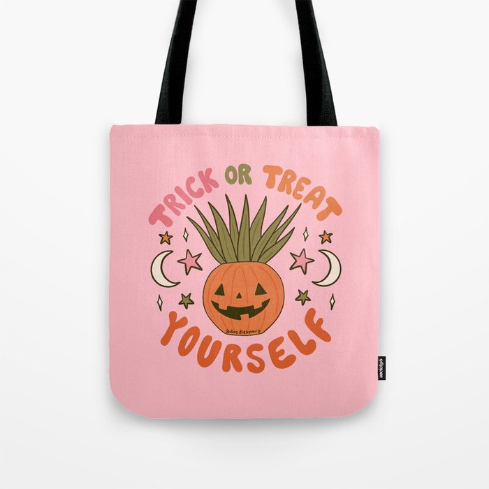 Trick or Treat Yourself Tote Bag Gallery Image 1
