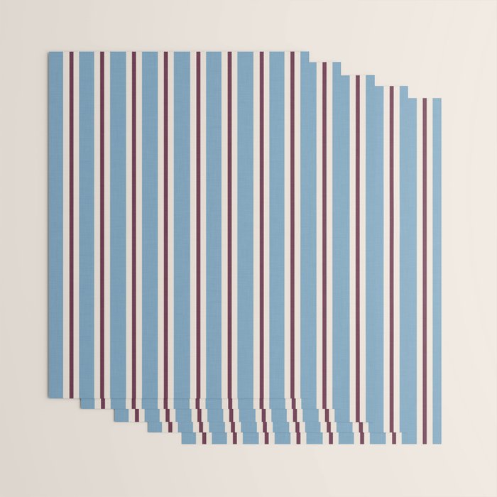Classic Stripes - heritage blue berry Wrapping Paper Gallery Image 3