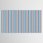 Classic Stripes - heritage blue berry Tablecloth Gallery Image 2