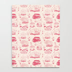 Mushroom Toile in Pink Notebook Gallery Image 4