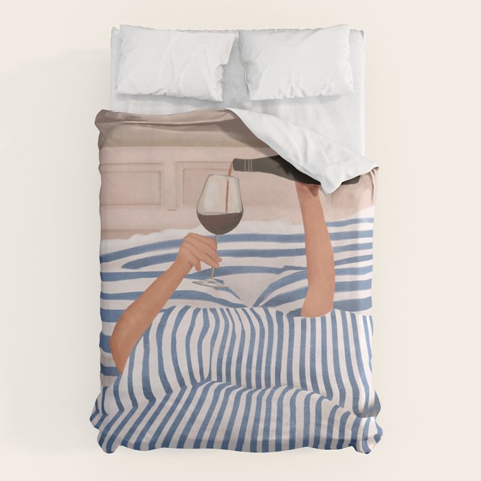 Morning Wine 3 Duvet Cover Gallery Image 1