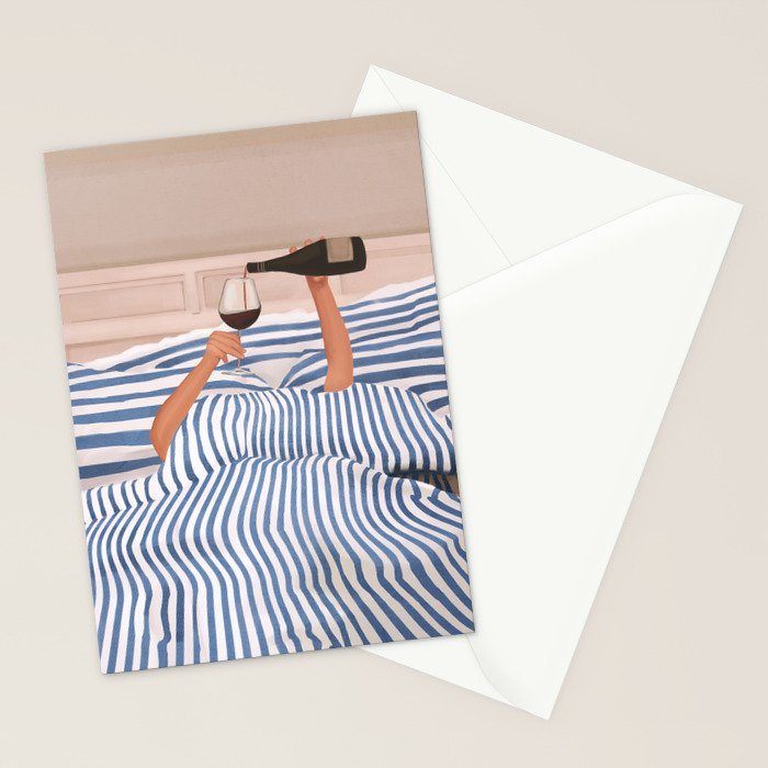 Morning Wine 3 Stationery Card Gallery Image 2