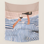 Morning Wine 3 Wall Tapestry Gallery Image 4