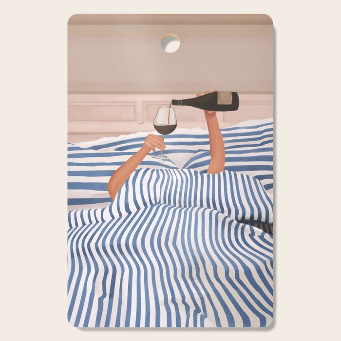 Morning Wine 3 Cutting Board Gallery Image 1
