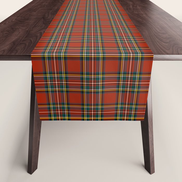 Royal Stewart Tartan Table Runner Gallery Image 1
