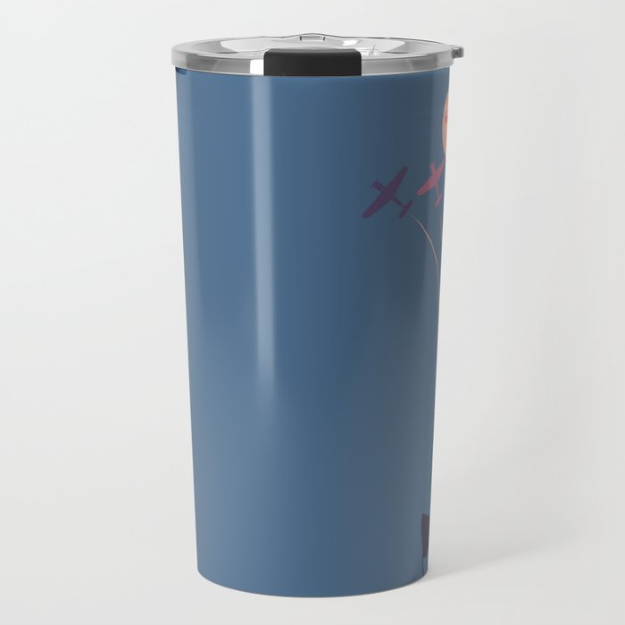 Cat Landscape 19 Travel Mug Gallery Image 1