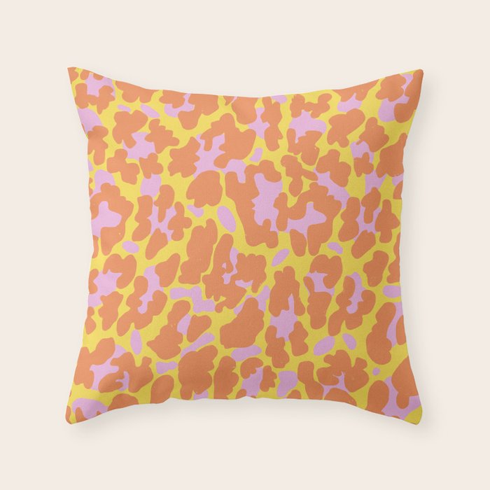 Kitty red Throw Pillow Gallery Image 6
