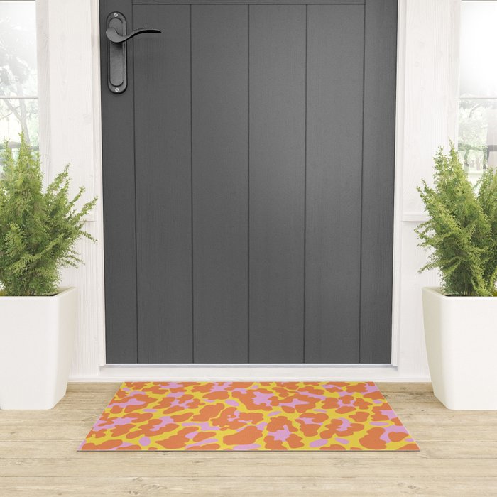 Kitty red Welcome Mat Gallery Image 3