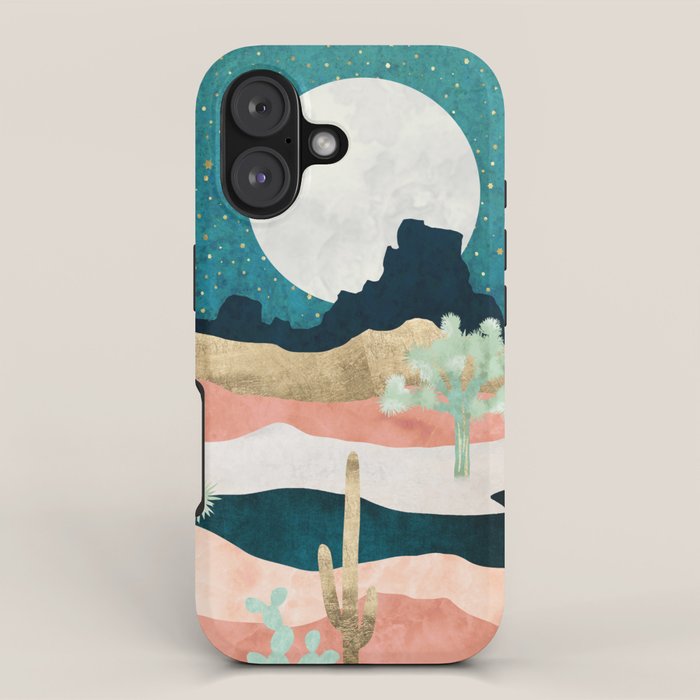 Desert Moon Vista iPhone Case Gallery Image 1