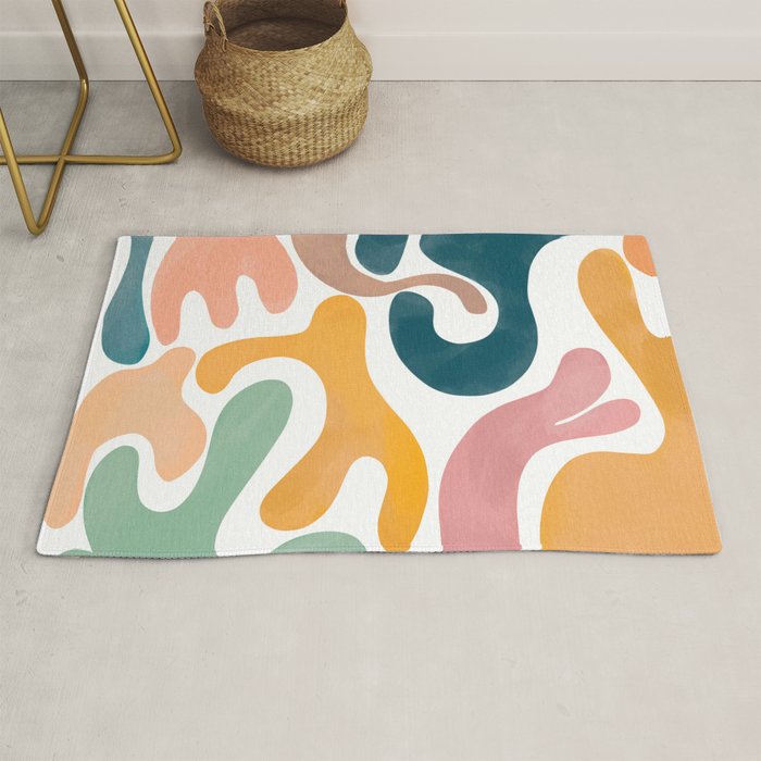 Pastel Blossom Matisse Rug Gallery Image 1