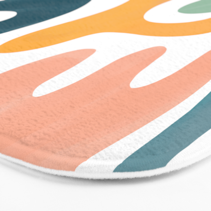 Pastel Blossom Matisse Bath Mat Gallery Image 3