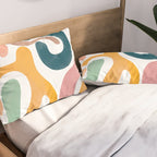 Pastel Blossom Matisse Pillow Sham Gallery Image 2