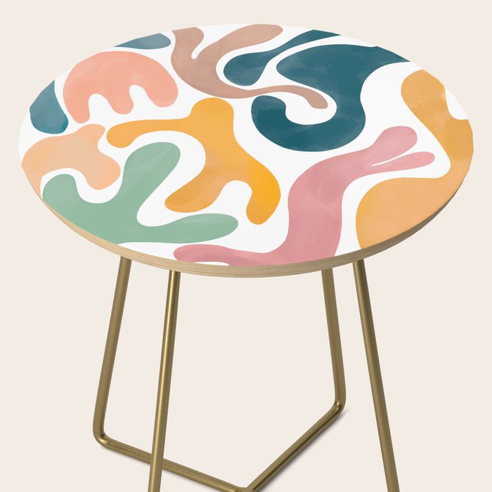 Pastel Blossom Matisse Side Table Gallery Image 2