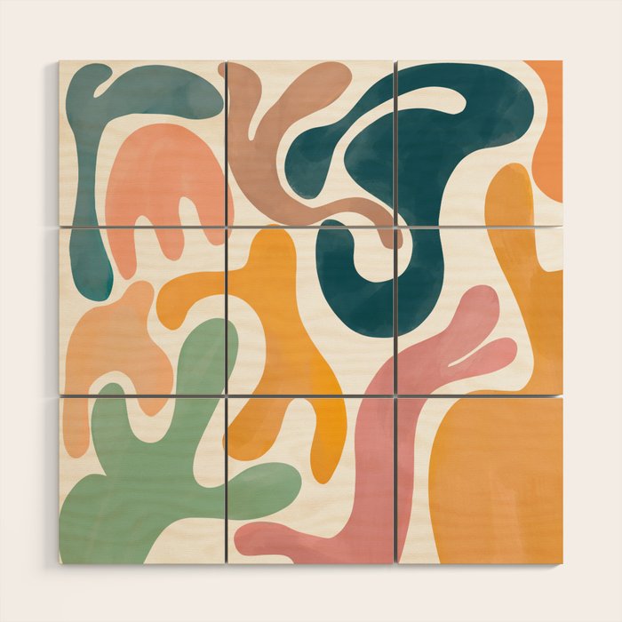 Pastel Blossom Matisse Wood Wall Art Gallery Image 1