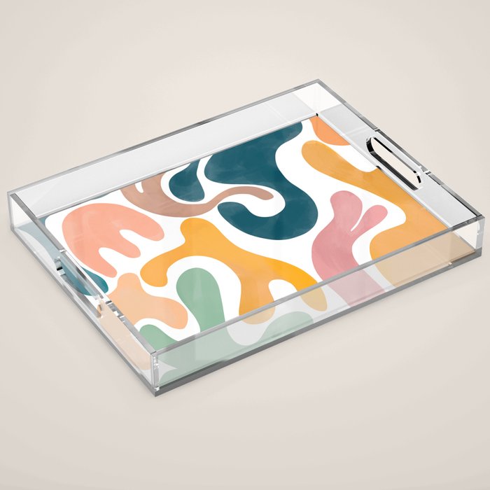 Pastel Blossom Matisse Acrylic Tray Gallery Image 1