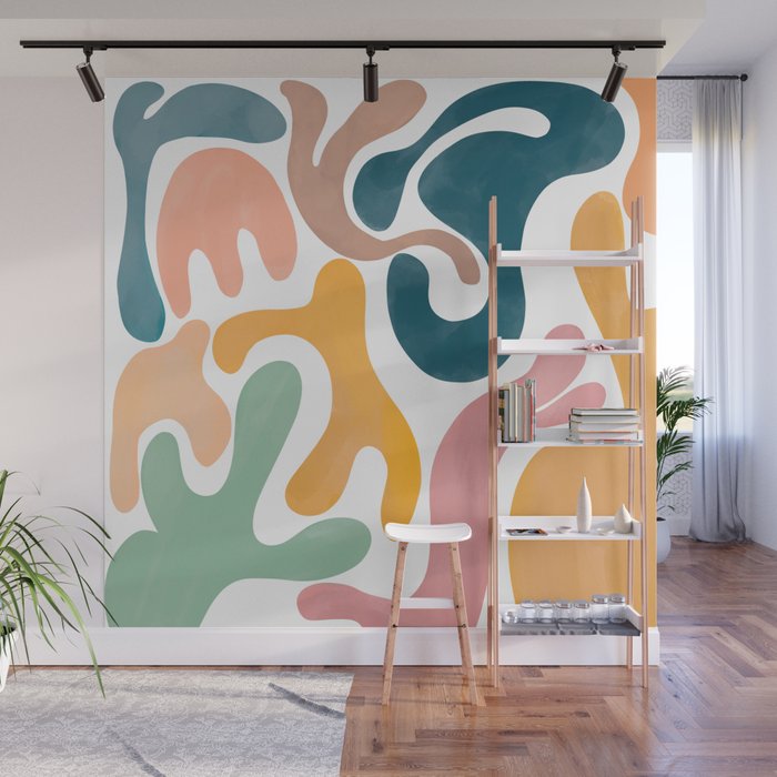 Pastel Blossom Matisse Wall Mural Gallery Image 1