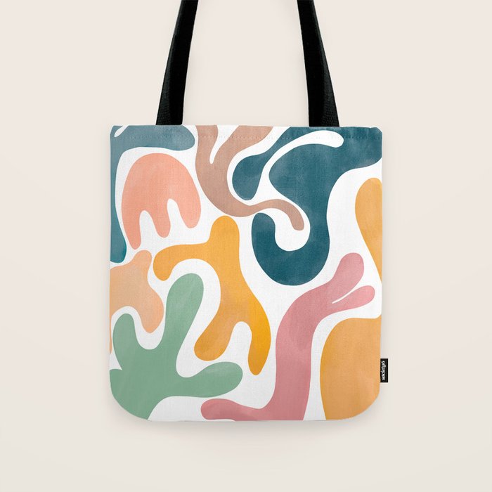 Pastel Blossom Matisse Tote Bag Gallery Image 1